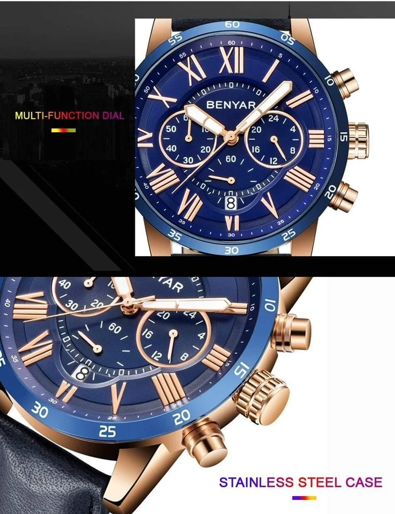 Uhren Männer Luxus Marke Quarzuhr Mode Chronograph Sport Reloj Hombre Uhr Männliche stunde relogio Masculino