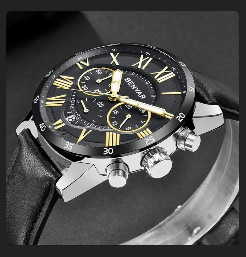 Uhren Männer Luxus Marke Quarzuhr Mode Chronograph Sport Reloj Hombre Uhr Männliche stunde relogio Masculino