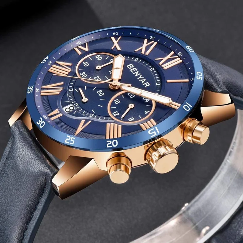 Uhren Männer Luxus Marke Quarzuhr Mode Chronograph Sport Reloj Hombre Uhr Männliche stunde relogio Masculino