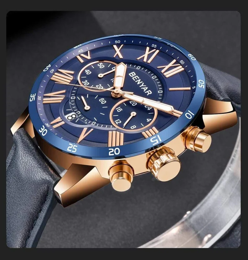 Uhren Männer Luxus Marke Quarzuhr Mode Chronograph Sport Reloj Hombre Uhr Männliche stunde relogio Masculino