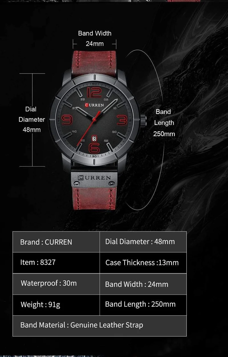 Herren Quarz Armbanduhren Männlichen Uhr Top Marke Luxus Reloj Hombres Leder Handgelenk Uhren mit Kalender