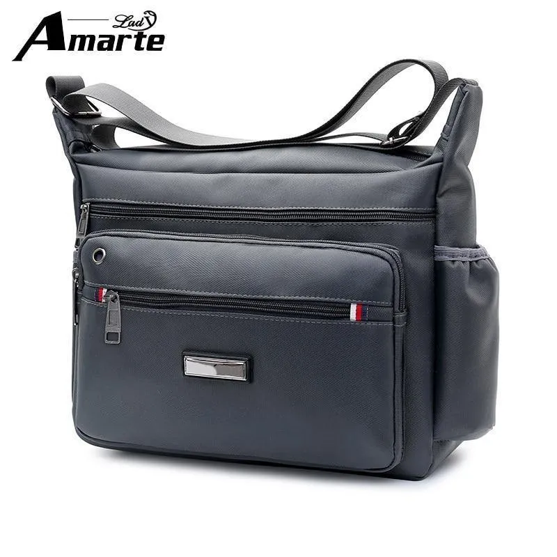 Mode Herren Umhängetaschen Hochwertige Oxford Casual Messenger Bag Business Herren Reisetaschen