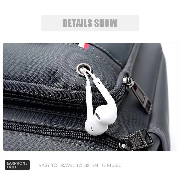 Mode Herren Umhängetaschen Hochwertige Oxford Casual Messenger Bag Business Herren Reisetaschen