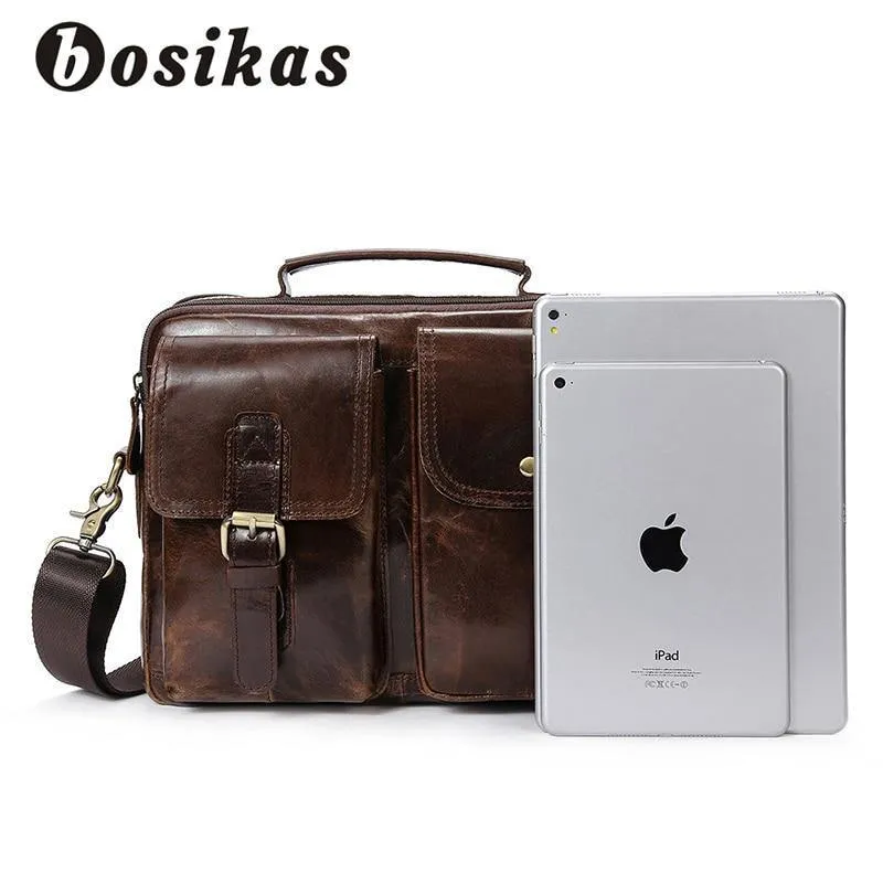 Aktentaschen für Herren aus echtem Leder Herrentaschen Umhängetaschen Freizeittaschen Laptop-Umhängetasche Herren-Umhängetasche Handtaschen