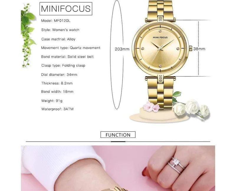 Uhren Frauen Top Marke Luxus Quarzuhr Frauen Mode Uhren Mujer Edelstahl Damen Quarz Armbanduhren