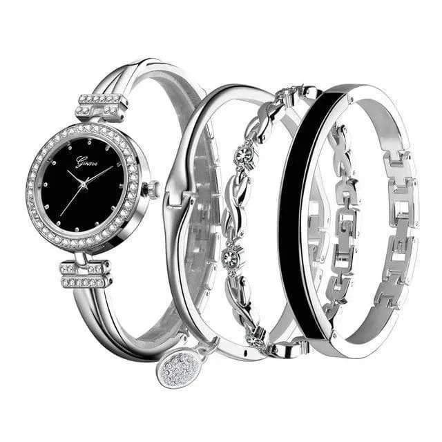 Uhr Frauen Rose Gold Diamant Armbanduhr Luxus Schmuck Damen Female Girl Hour Casual Quarz Armbanduhren