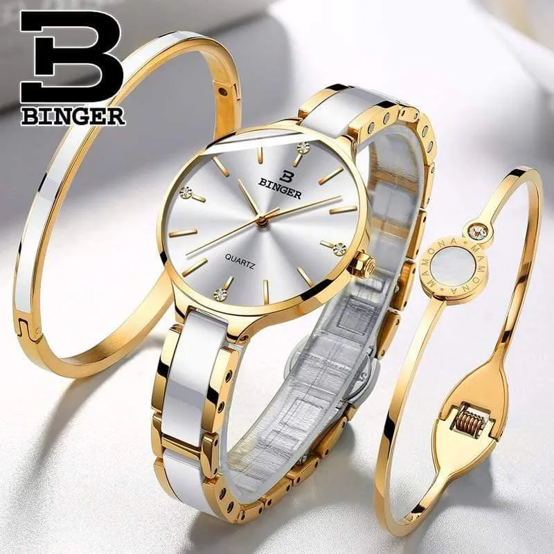 Frauen Uhr Marke Kristall Mode Armband Uhren Damen Frauen armbanduhren Relogio Feminino B-1185