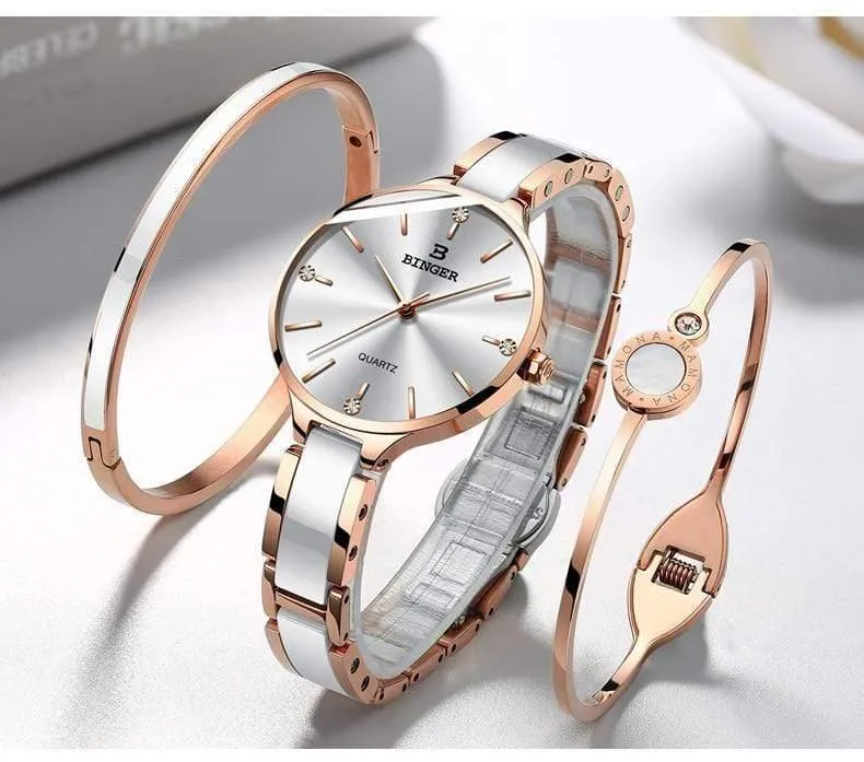 Frauen Uhr Marke Kristall Mode Armband Uhren Damen Frauen armbanduhren Relogio Feminino B-1185