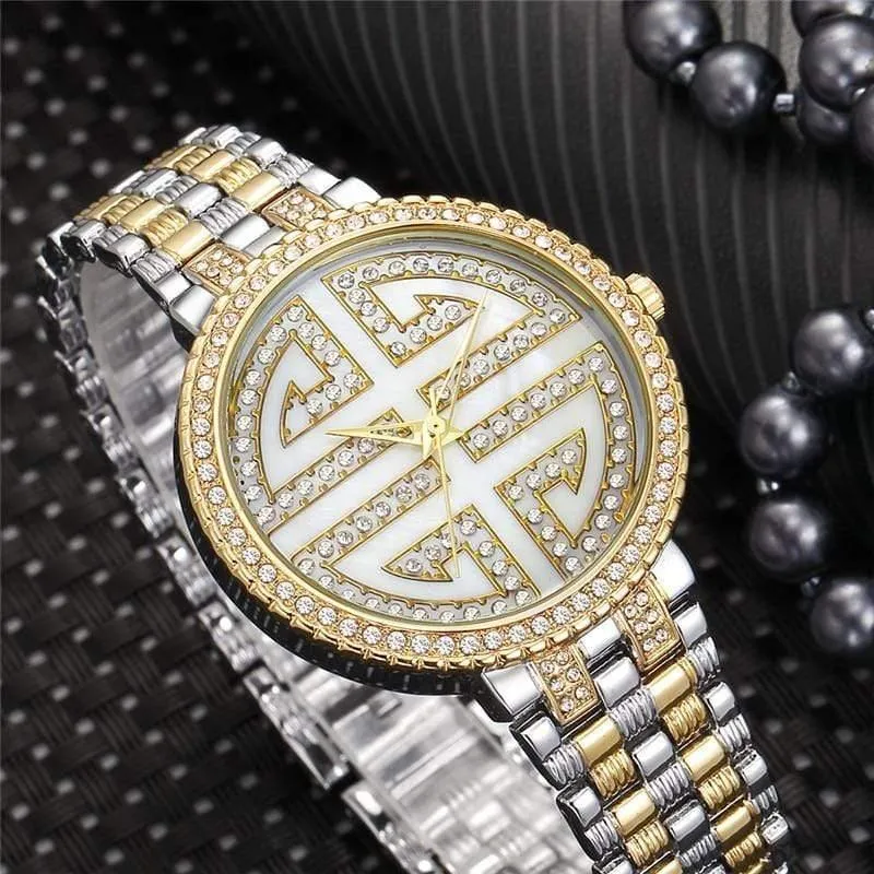Uhr Modedesigner Gold Kleid Quarz Damen Armbanduhren Damen Unisex wasserdicht Luxus Damenuhr