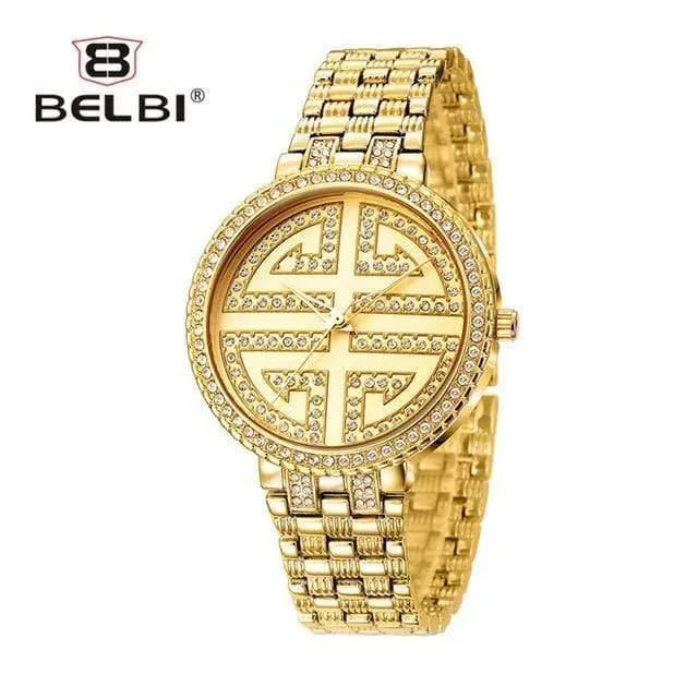 Uhr Modedesigner Gold Kleid Quarz Damen Armbanduhren Damen Unisex wasserdicht Luxus Damenuhr