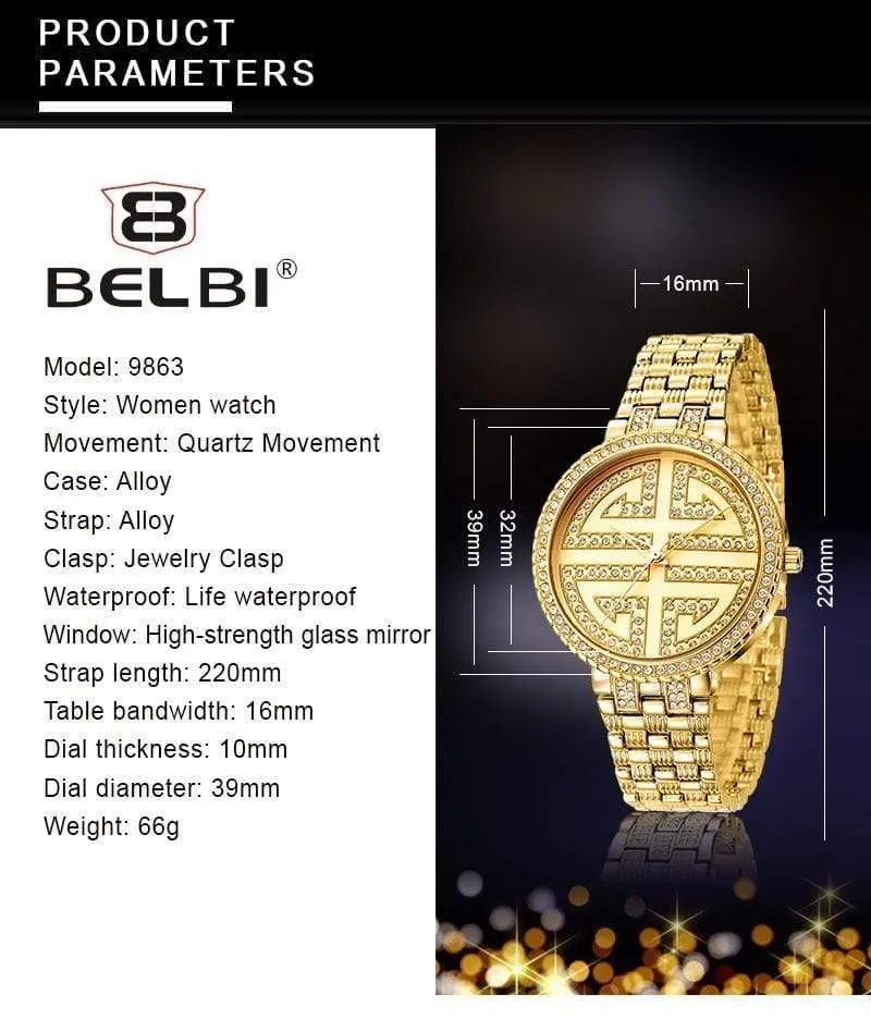Uhr Modedesigner Gold Kleid Quarz Damen Armbanduhren Damen Unisex wasserdicht Luxus Damenuhr