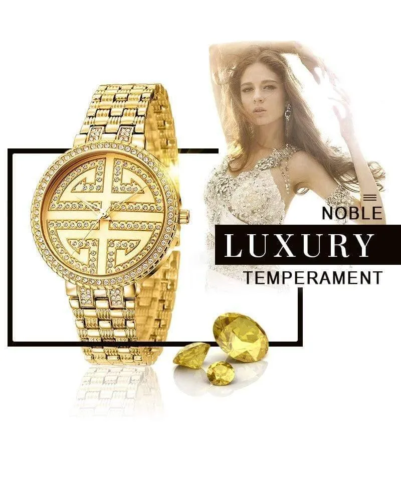 Uhr Modedesigner Gold Kleid Quarz Damen Armbanduhren Damen Unisex wasserdicht Luxus Damenuhr