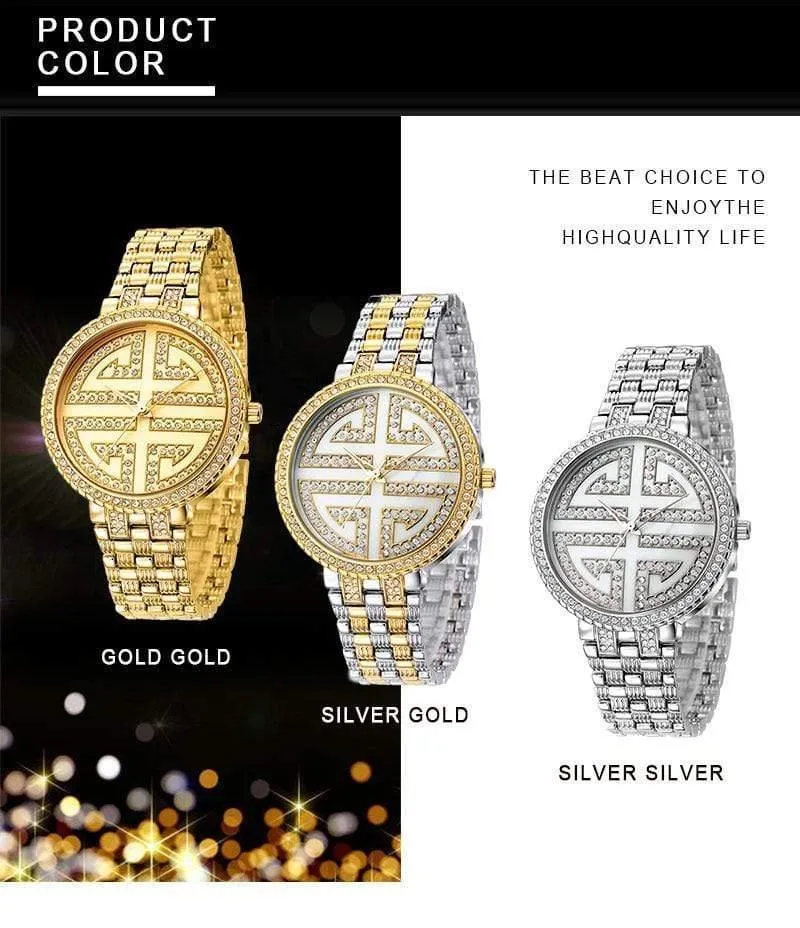 Uhr Modedesigner Gold Kleid Quarz Damen Armbanduhren Damen Unisex wasserdicht Luxus Damenuhr