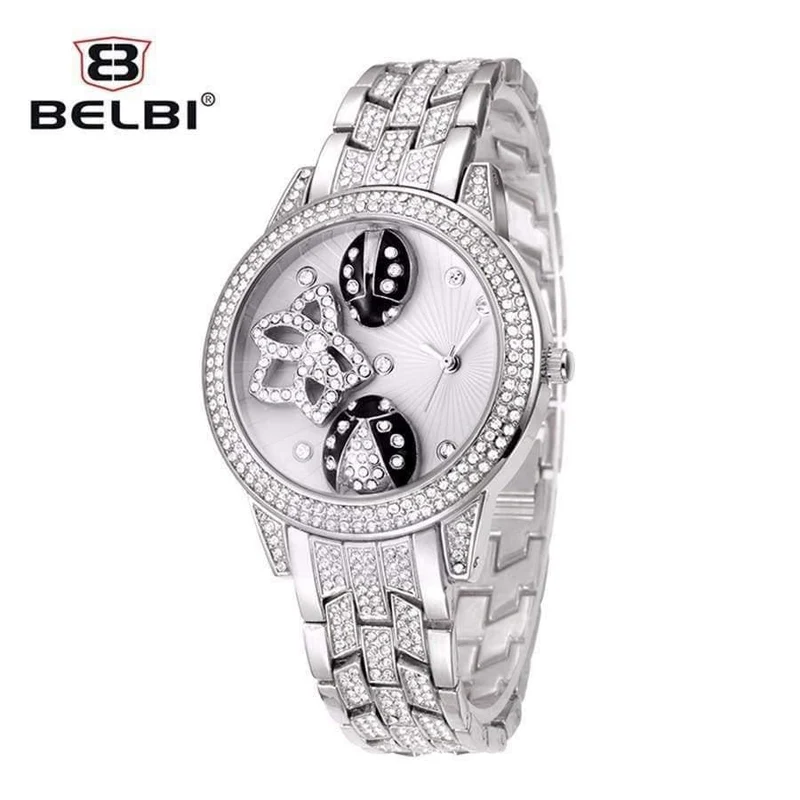 Frauen Armbanduhr Dame Oval Legierung Stahl Quarz Uhren Kleid AAA Strass Gold Silber Weibliche Luxus Armbanduhren
