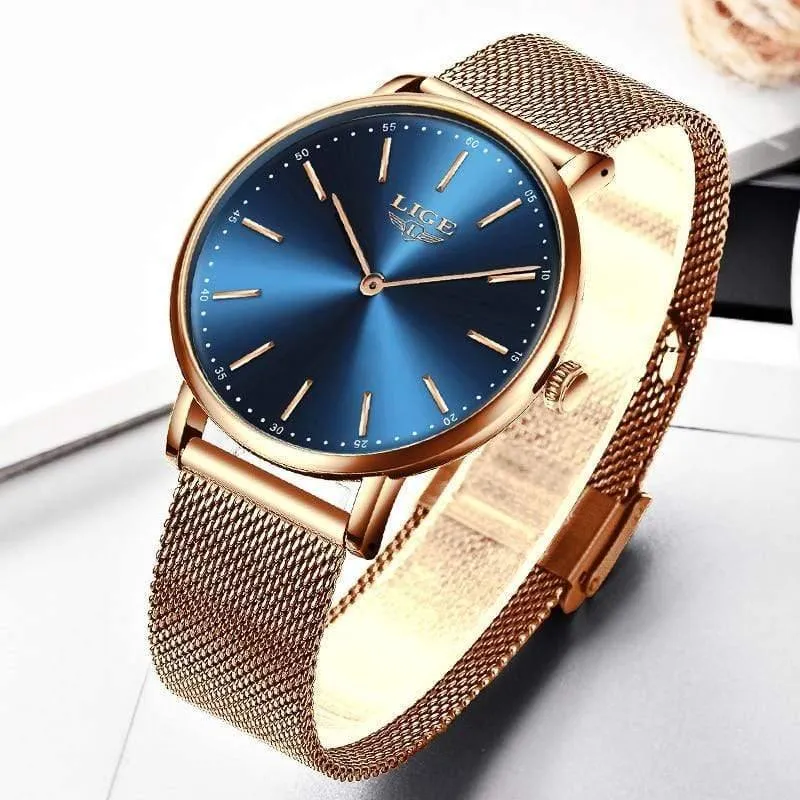 Frauen Uhren Top Marke Luxus Damen Casual Mode Uhr Damen Wasserdicht Quarz Uhr Zegarek Damski