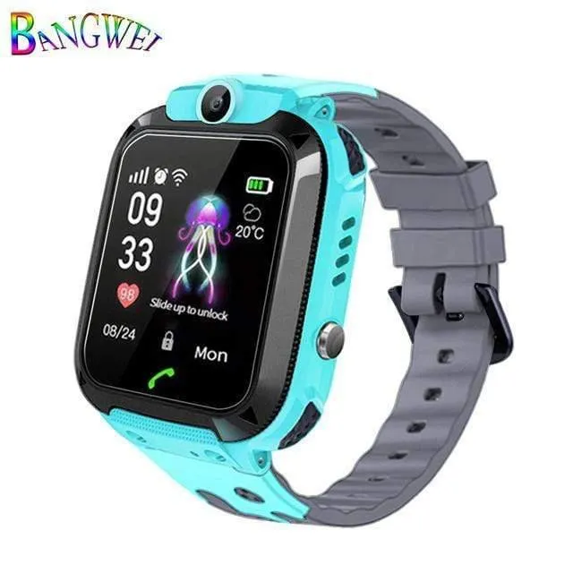 Smartwatch LBS Kid Smartwatches Babyuhr für Kinder SOS-Anruf Standortfinder Locator Tracker Anti-verlorene Uhren