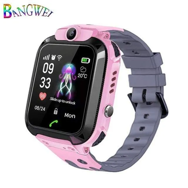 Smartwatch LBS Kid Smartwatches Babyuhr für Kinder SOS-Anruf Standortfinder Locator Tracker Anti-verlorene Uhren