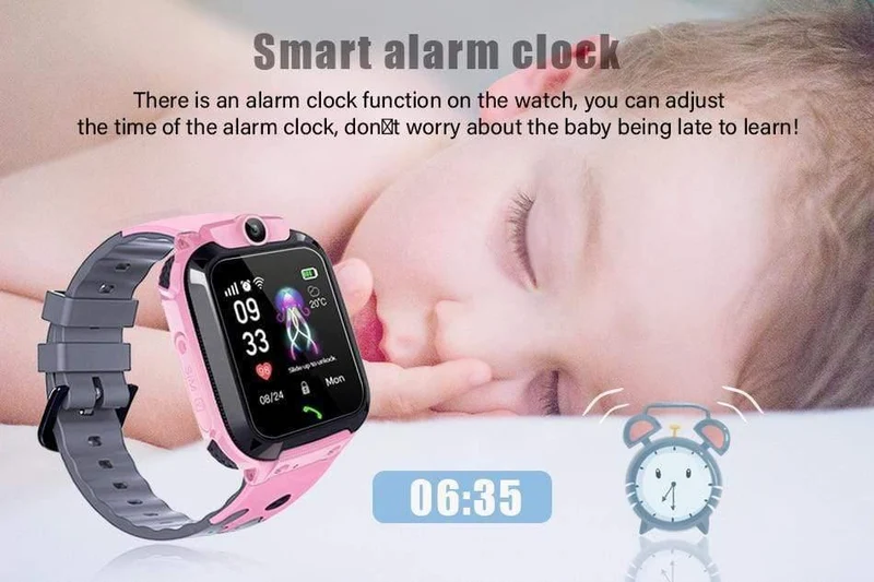 Smartwatch LBS Kid Smartwatches Babyuhr für Kinder SOS-Anruf Standortfinder Locator Tracker Anti-verlorene Uhren