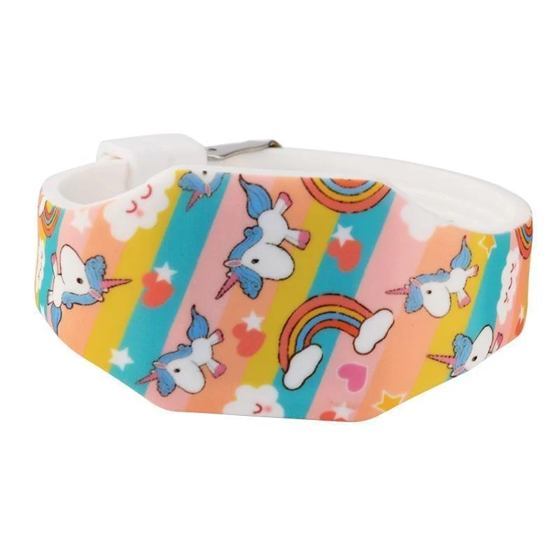 Kinderuhren, niedliche Mädchen-Armbanduhr, Quarz-Analog-Studentenuhr, Einhorn-Uhr für Mädchen, LED-Display-Uhr