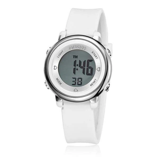 Digitale Sport-Jungenuhren für Mädchen, blaue Kinderuhr, wasserdicht, LED-Alarm, Studentenuhr, relogio infantil