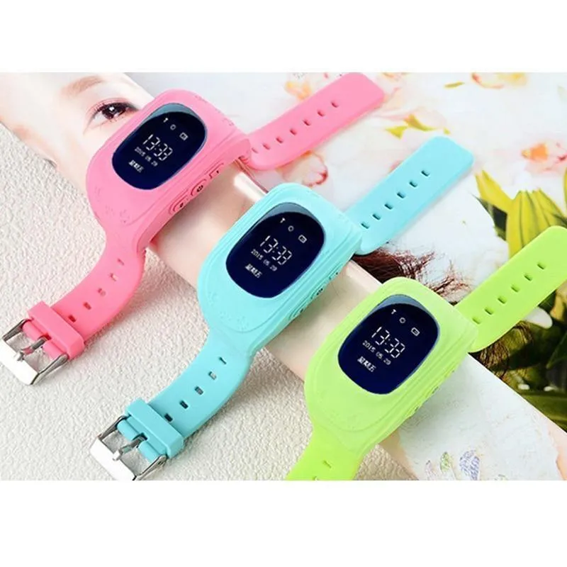 Uhr Sport Kinder Smartwatches Bluetooth GPS Digital Smart Armbanduhr für Mädchen Jungen SOS Dial Call Alarm