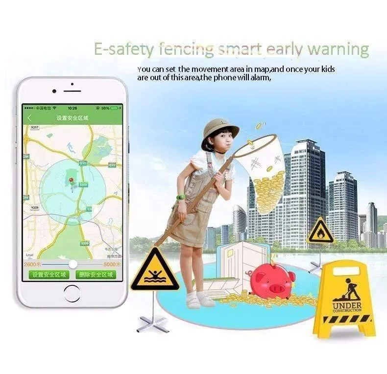 Uhr Sport Kinder Smartwatches Bluetooth GPS Digital Smart Armbanduhr für Mädchen Jungen SOS Dial Call Alarm