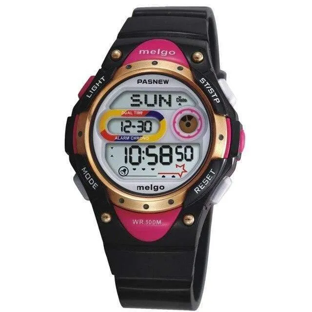 Kinderuhr Kinder Digitaluhr Mode Sport Jungen Mädchen Uhren 100 m wasserdicht Schwimmen Tauchuhr montre enfant garcon