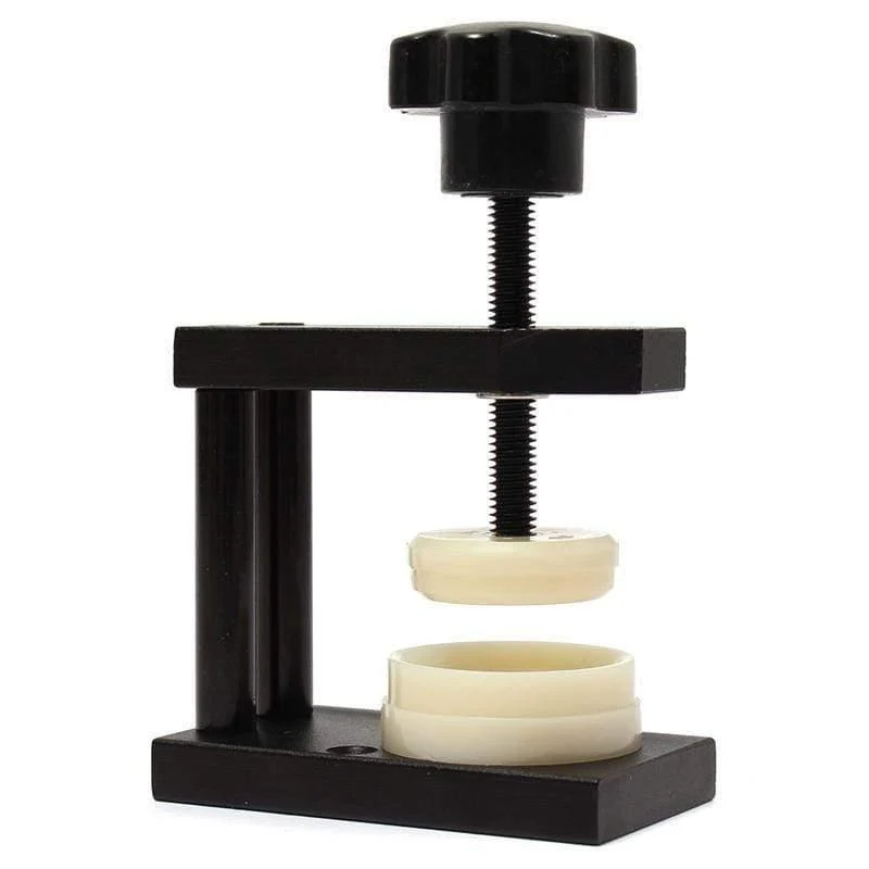 1Pcs Uhr Fall Presse 12 Stirbt Uhr Kristall Vorderseite Rückseite Fall Abdeckung Schraube Presse Presser Schließen Uhrmacher Reparatur Kit werkzeuge