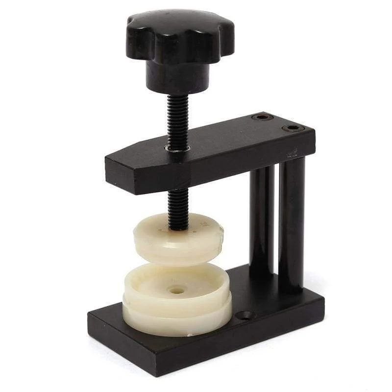 1Pcs Uhr Fall Presse 12 Stirbt Uhr Kristall Vorderseite Rückseite Fall Abdeckung Schraube Presse Presser Schließen Uhrmacher Reparatur Kit werkzeuge