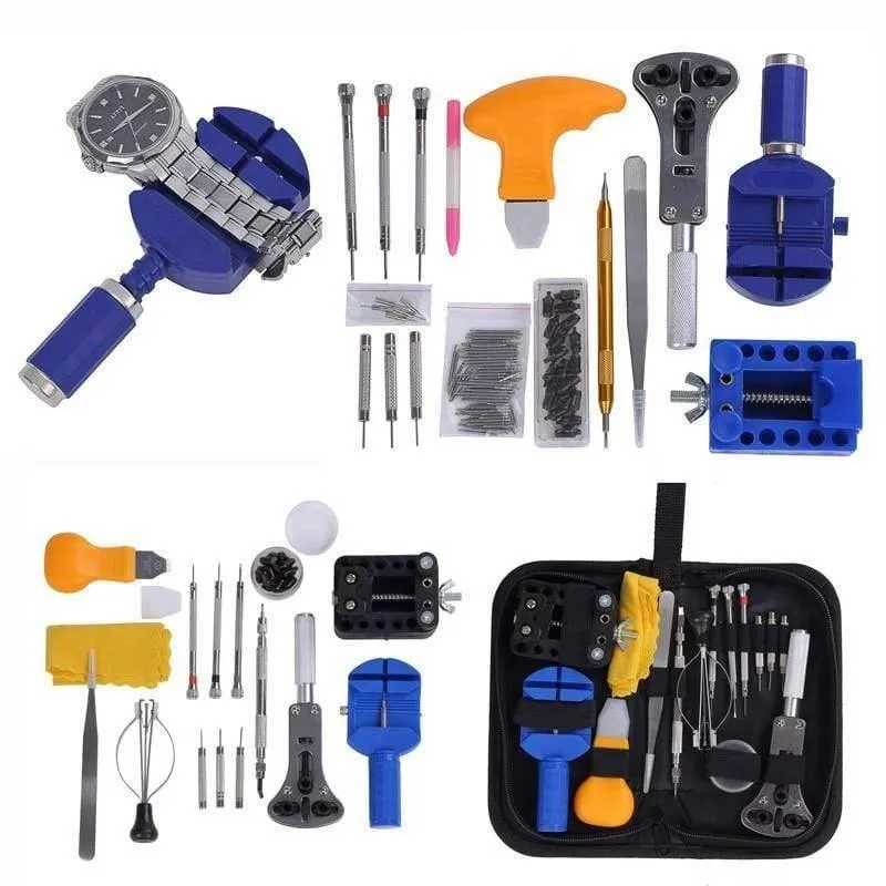 Uhröffner Repair Tool Kit Fall Öffner Link Watch Pin Remover Set Federstab zurück Öffner Uhrmacher Tools Genuine
