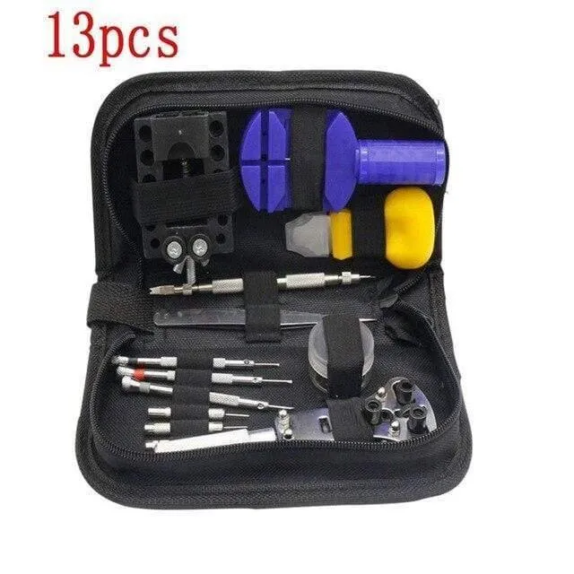 144-teiliges Uhr-Reparatur-Werkzeug-Set, Uhr-Werkzeug-Set, Entferner, Schraubendreher-Set, Uhrmacher-Werkzeug