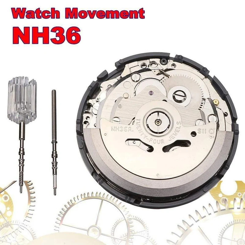 NH36 Mechanische Uhr Bewegung Reparatur Ersatz Zubehör Gute qualität