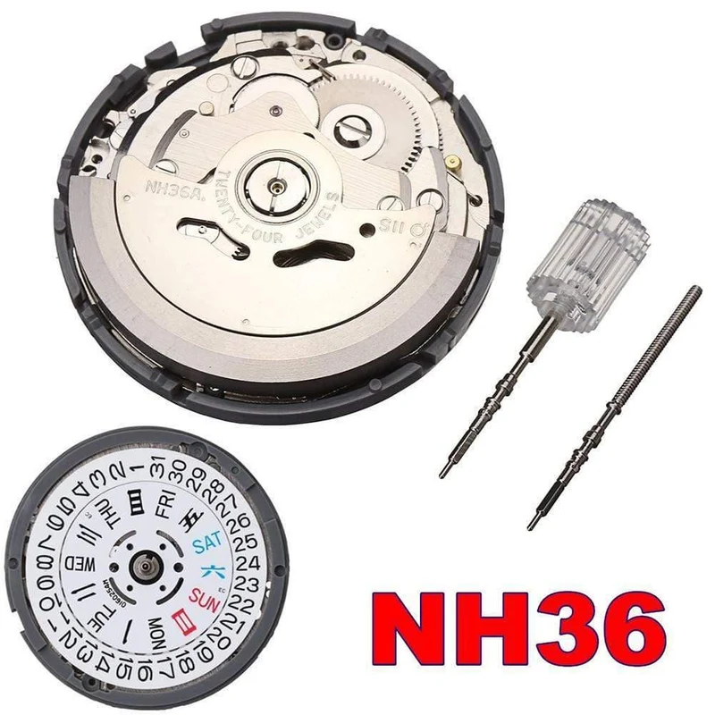 NH36 Mechanische Uhr Bewegung Reparatur Ersatz Zubehör Gute qualität