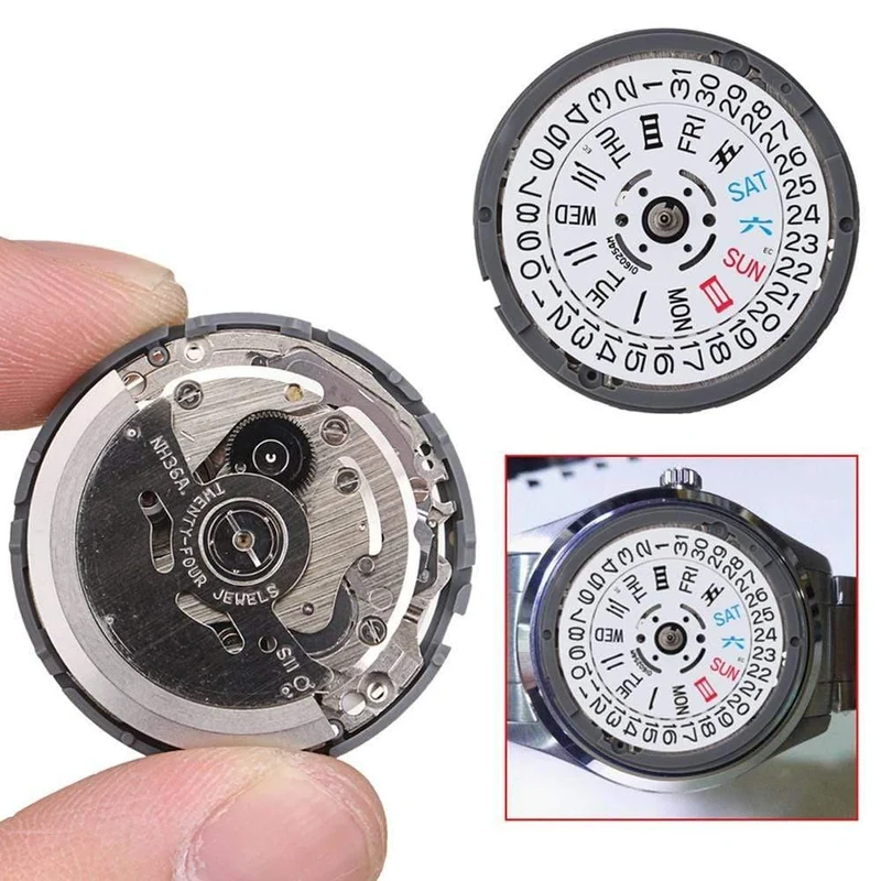 NH36 Mechanische Uhr Bewegung Reparatur Ersatz Zubehör Gute qualität