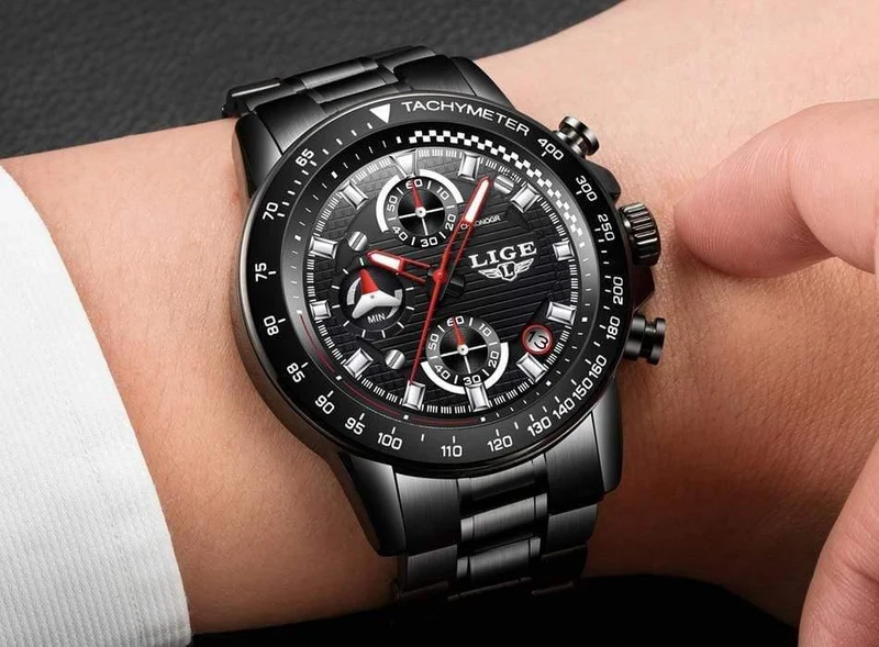Herrenuhren Top-Marke Luxus Voller Stahl Uhr Sport Quarzuhr Herren Business Wasserdichte Beiläufige Uhr Mann Relogio Masculino