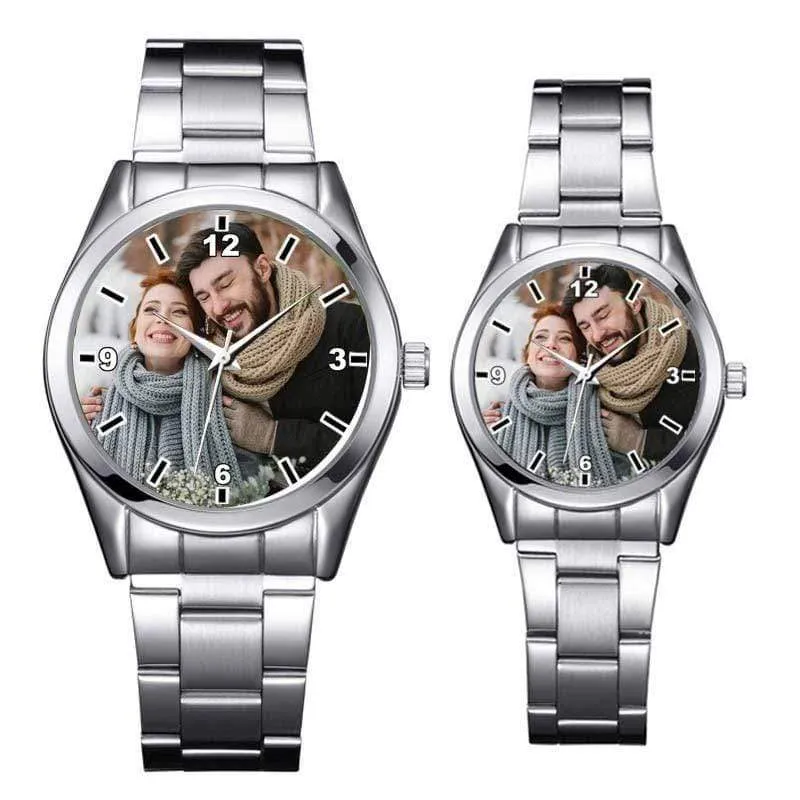 Uhr foto drucken uhren uhr gesicht druck armbanduhr maßgeschneiderte einzigartige diy geschenk für liebhaber