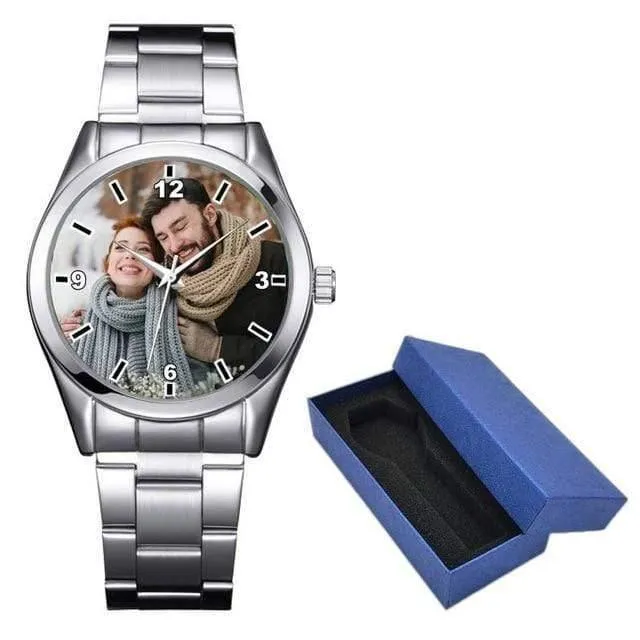 Uhr foto drucken uhren uhr gesicht druck armbanduhr maßgeschneiderte einzigartige diy geschenk für liebhaber