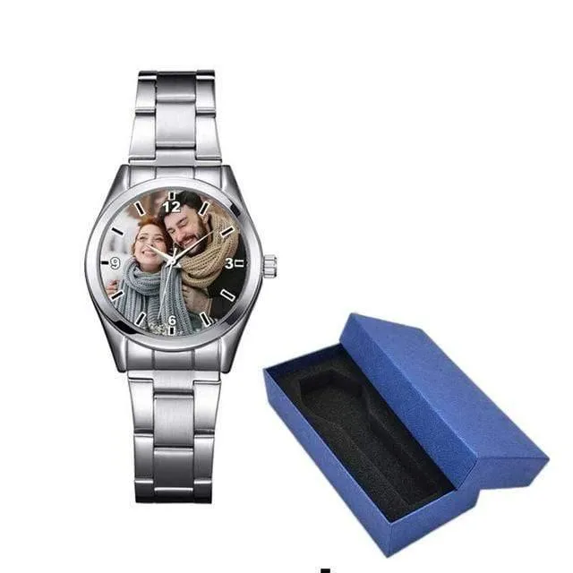Uhr foto drucken uhren uhr gesicht druck armbanduhr maßgeschneiderte einzigartige diy geschenk für liebhaber