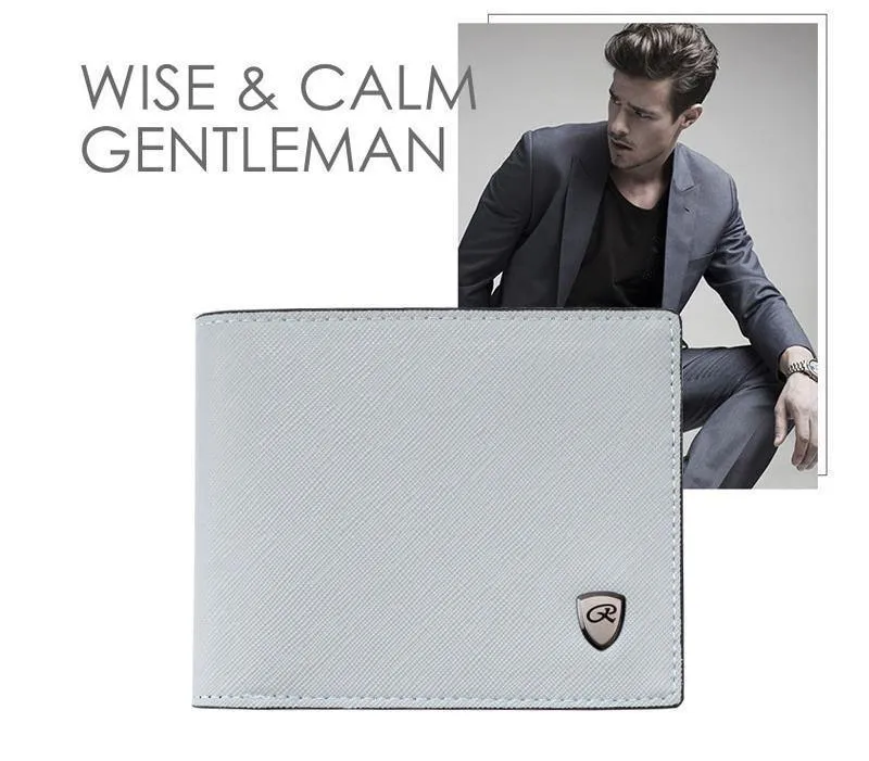 Herren Geldbörse Kreditkarteninhaber Geld Münzbörsen PU Leder Portfolio Berühmte Marke Designer Männliche Clutch Kartenbörsen