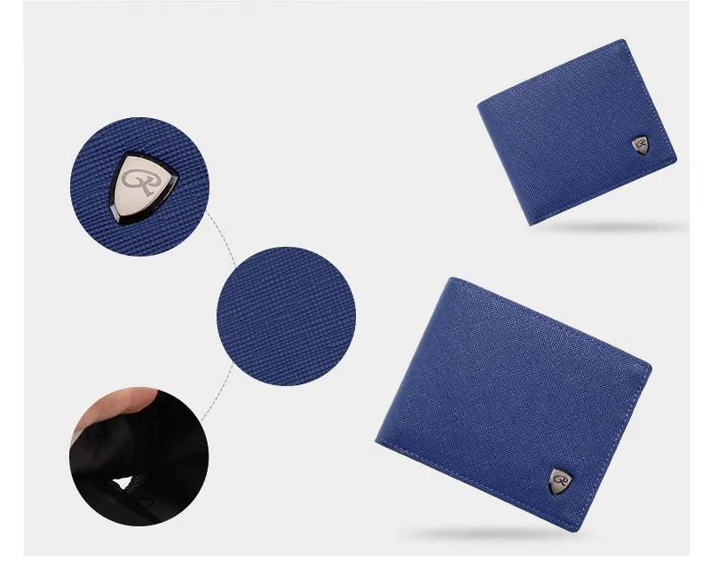 Herren Geldbörse Kreditkarteninhaber Geld Münzbörsen PU Leder Portfolio Berühmte Marke Designer Männliche Clutch Kartenbörsen