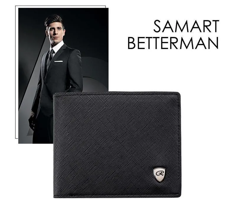 Herren Geldbörse Kreditkarteninhaber Geld Münzbörsen PU Leder Portfolio Berühmte Marke Designer Männliche Clutch Kartenbörsen