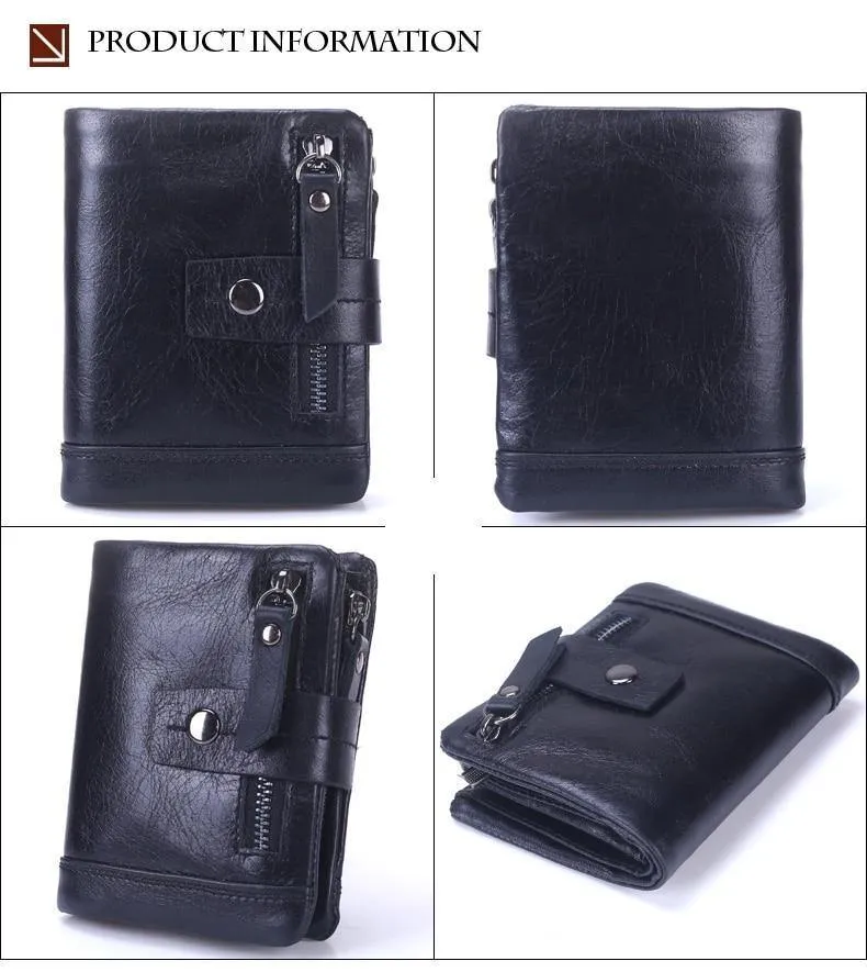 Echtes Leder Männer Geldbörsen Casual Zipper Geldbörse Mit Karte Halter Marke Rindsleder Lange Brieftasche Kupplung Für Männer