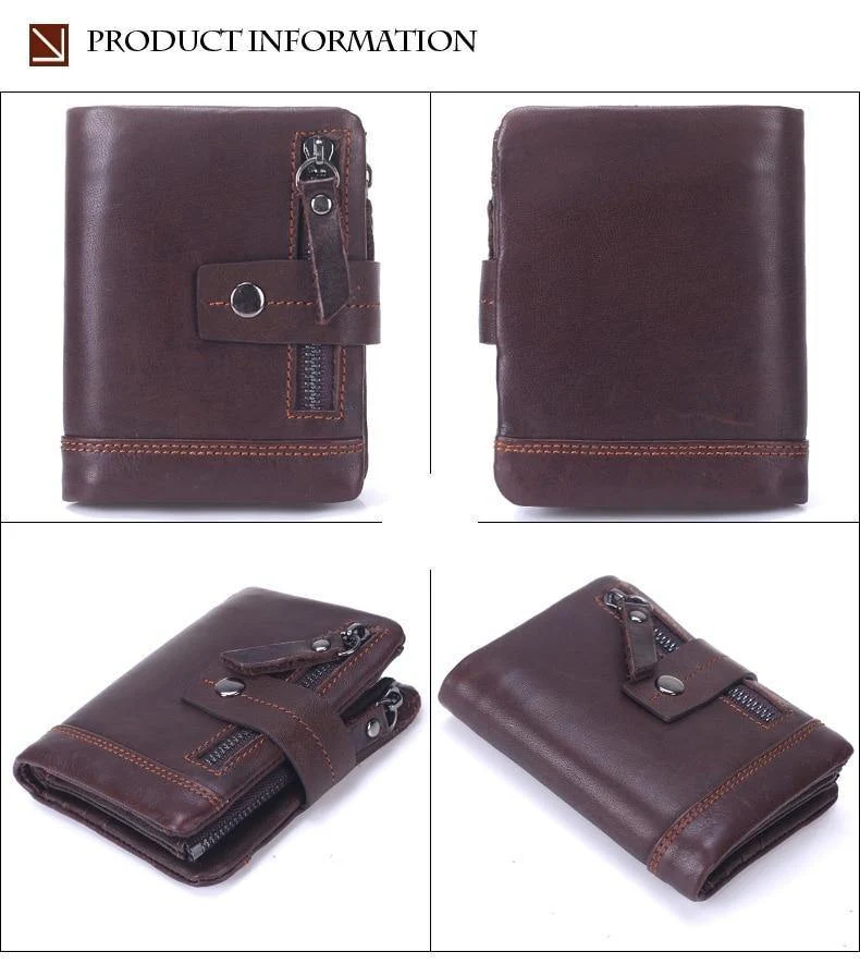 Echtes Leder Männer Geldbörsen Casual Zipper Geldbörse Mit Karte Halter Marke Rindsleder Lange Brieftasche Kupplung Für Männer