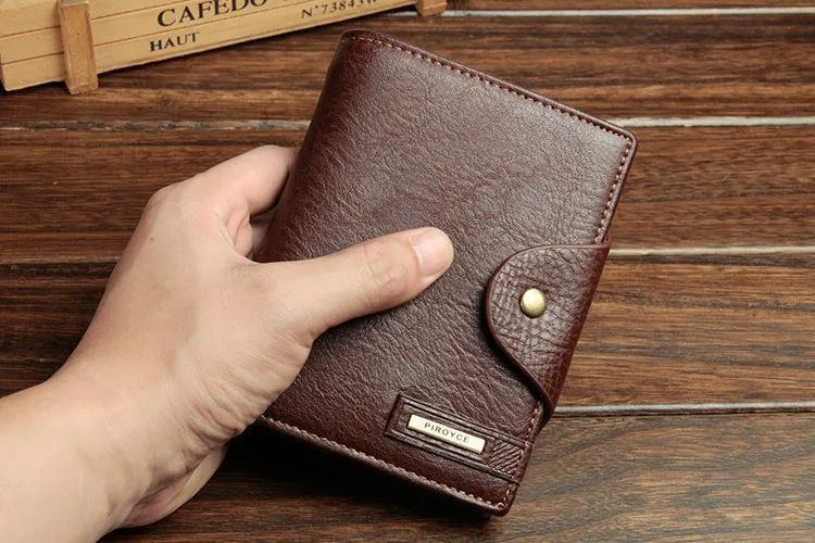 Reisepass-Geldbörse für Herren aus bestem Leder mit hoher Kapazität, Herren-Geldbörsen in hoher Qualität, neue Mode, für Herren, Geldbörse, Kartenhalter, Taschen