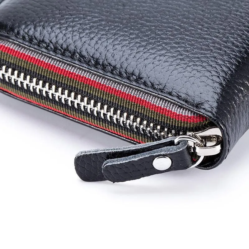 Frauen Brieftasche mit Innen Weibliche Große Geldbörse Carteira Frau Echtes Leder Karte Halter Geld Tasche Damen Münze