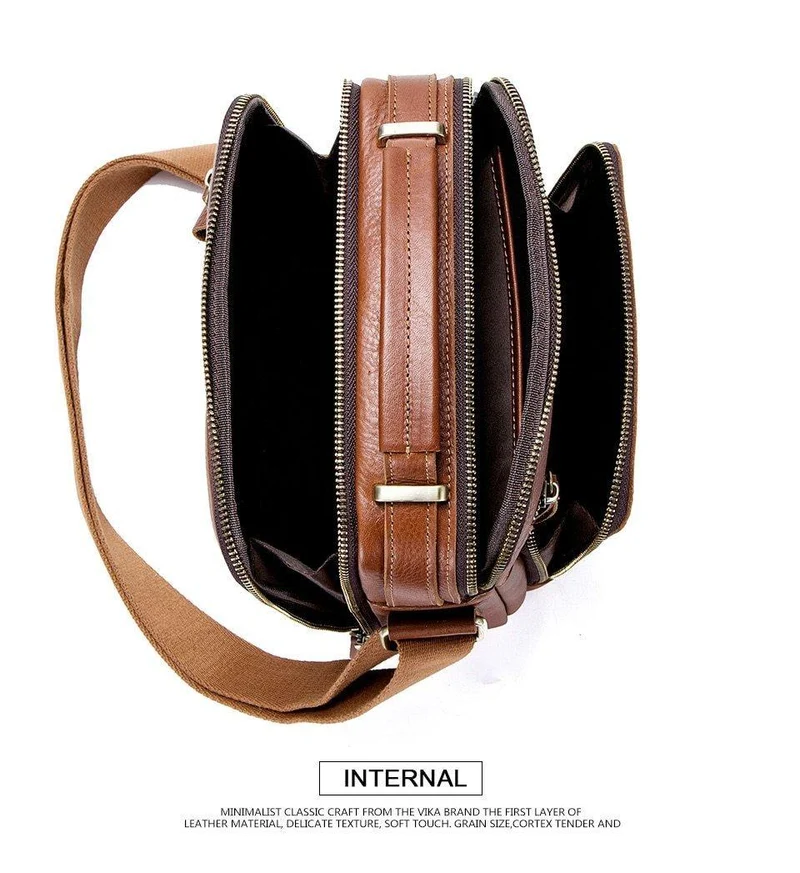 Männer Reisetasche Casual Männer Messenger Taschen Hohe Qualität Marke Echtes Leder Umhängetaschen Für Mini Laptop