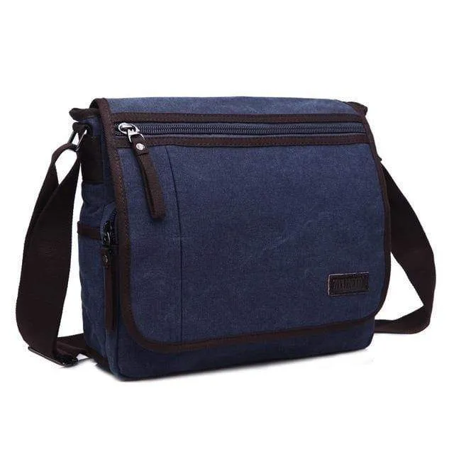 Qualität Männer Segeltuchtasche Lässige Reise Bolsa Masculina Männer Umhängetasche Männer Messenger Bags Große Kapazität