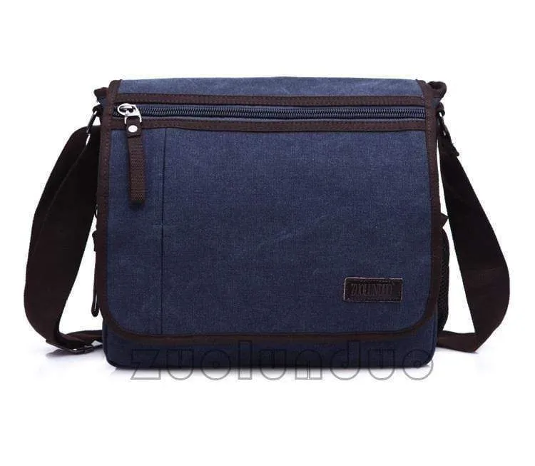 Qualität Männer Segeltuchtasche Lässige Reise Bolsa Masculina Männer Umhängetasche Männer Messenger Bags Große Kapazität