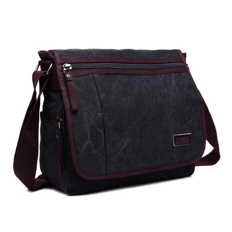 Qualität Männer Segeltuchtasche Lässige Reise Bolsa Masculina Männer Umhängetasche Männer Messenger Bags Große Kapazität