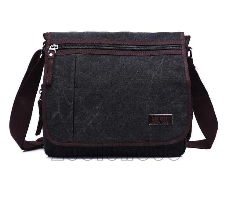 Qualität Männer Segeltuchtasche Lässige Reise Bolsa Masculina Männer Umhängetasche Männer Messenger Bags Große Kapazität